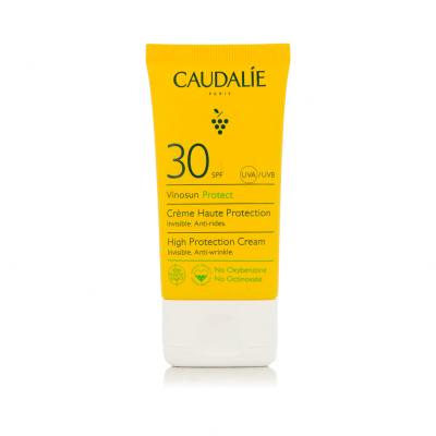 Caudalie Vinosun Protect High Protection Cream SPF30 Zaščita pred soncem za obraz 50 ml