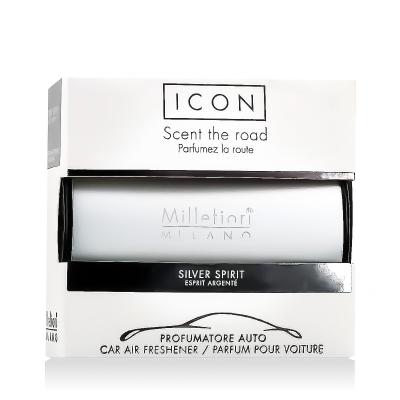 Millefiori Milano Icon Classic Silver Spirit Osvežilci za vozilo 47 g