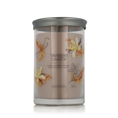 Yankee Candle Signature Vanilla Crème Brûlée Tumbler Dišeča svečka 567 g