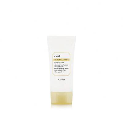 Dear, Klairs All-day Airy Sunscreen SPF50+ Zaščita pred soncem za obraz za ženske 50 g