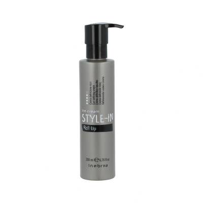 Inebrya Style-In Ice Cream  Roll Up Curl Defying Cream Oblikovanje las 200 ml
