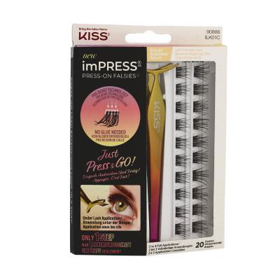 Kiss imPRESS Press-on Falsies Natural Umetne trepalnice za ženske 20 kos