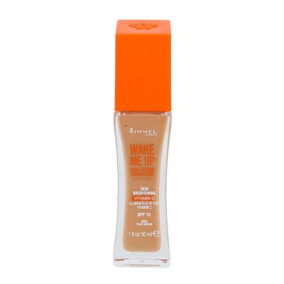 Rimmel London Wake Me Up SPF20 Puder za ženske 30 ml Odtenek 203 True Beige