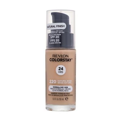 Revlon Colorstay Normal Dry Skin SPF20 Puder za ženske 30 ml Odtenek 220 Natural Beige