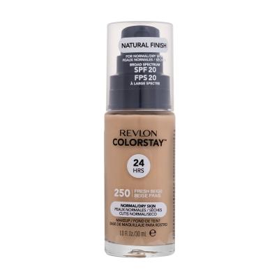 Revlon Colorstay Normal Dry Skin SPF20 Puder za ženske 30 ml Odtenek 250 Fresh Beige
