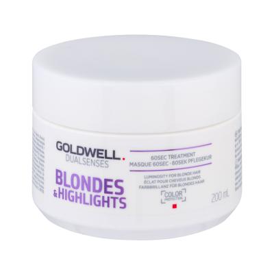 Goldwell Dualsenses Blondes & Highlights 60 Sec Treatment Maska za lase za ženske 200 ml