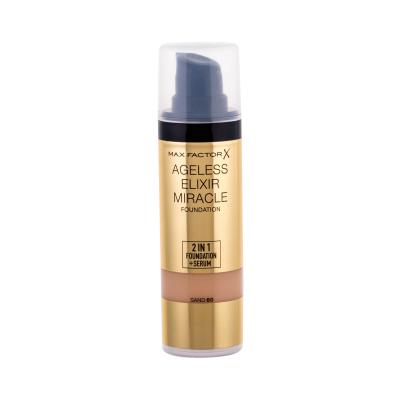 Max Factor Ageless Elixir 2in1 Foundation + Serum SPF15 Puder za ženske 30 ml Odtenek 60 Sand