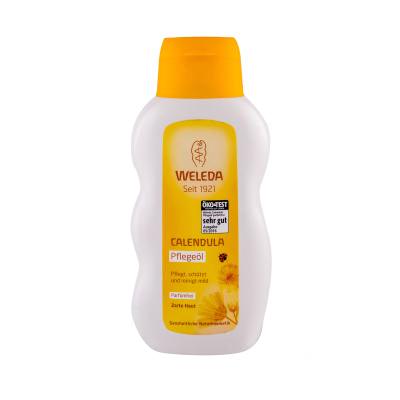 Weleda Baby Calendula Oil Fragrance Free Olje za telo za otroke 200 ml