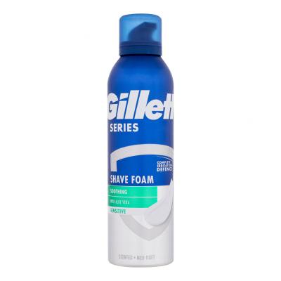 Gillette Series Sensitive Pena za britje za moške 250 ml
