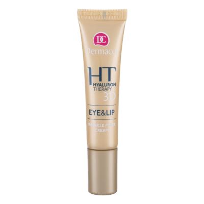 Dermacol 3D Hyaluron Therapy Eye&Lip Wrinkle Filler Cream Krema za okoli oči za ženske 15 ml