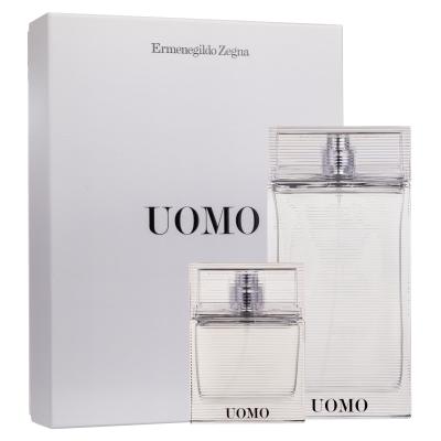 Ermenegildo Zegna Uomo Darilni set toaletna voda 100 ml + toaletna voda 30 ml