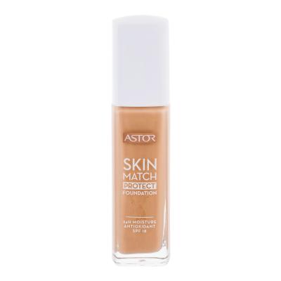 ASTOR Skin Match Protect SPF18 Puder za ženske 30 ml Odtenek 102 Golden Beige