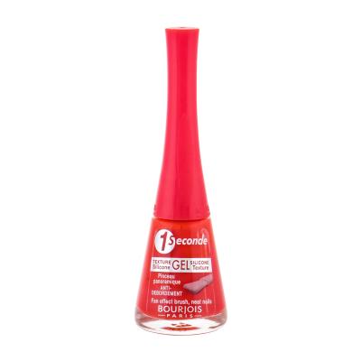 BOURJOIS Paris 1 Second Lak za nohte za ženske 9 ml Odtenek 10 Rouge Poppy