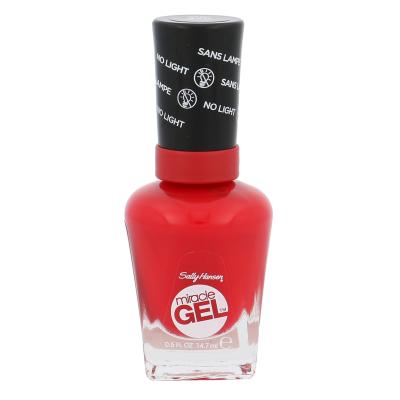 Sally Hansen Miracle Gel Lak za nohte za ženske 14,7 ml Odtenek 470 Red Eye