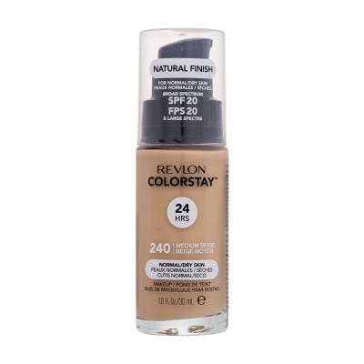 Revlon Colorstay Normal Dry Skin SPF20 Puder za ženske 30 ml Odtenek 240 Medium Beige