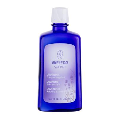 Weleda Lavender Relaxing Bath Milk Oljna kopel za ženske 200 ml