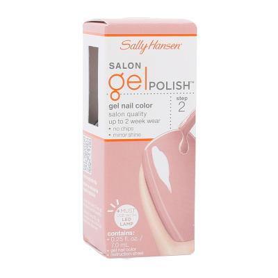 Sally Hansen Salon Gel Polish Gel Nail Color Lak za nohte za ženske 7 ml Odtenek 150 Pink Pong