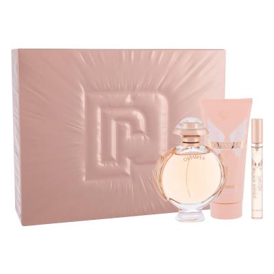 Paco Rabanne Olympéa Darilni set parfumska voda 80 ml + losjon za telo 100 ml + parfumska voda 10 ml