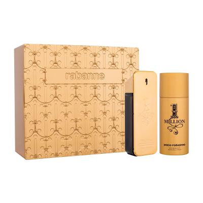 Paco Rabanne 1 Million Darilni set toaletna voda 100 ml + deodorant v spreju 150 ml
