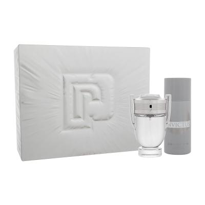 Paco Rabanne Invictus Darilni set toaletna voda 100 ml + deodorant v spreju 150 ml
