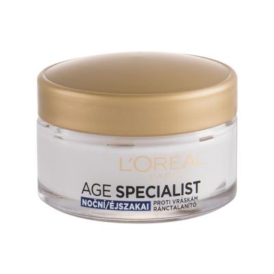 L'Oréal Paris Age Specialist 45+ Nočna krema za obraz za ženske 50 ml