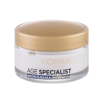L'Oréal Paris Age Specialist 55+ Nočna krema za obraz za ženske 50 ml