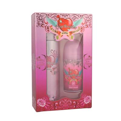 Cuba Heartbreaker Darilni set parfumska voda 100 ml + deodorant 50 ml