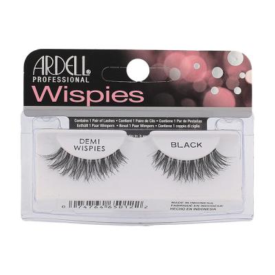 Ardell Wispies Demi Wispies Umetne trepalnice za ženske 1 kos Odtenek Black