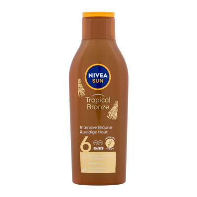 Nivea Sun Tropical Bronze Milk SPF6 Zaščita pred soncem za telo 200 ml