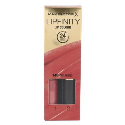 Max Factor Lipfinity 24HRS Lip Colour Šminka za ženske 4,2 g Odtenek 140 Charming