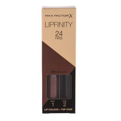 Max Factor Lipfinity 24HRS Lip Colour Šminka za ženske 4,2 g Odtenek 200 Caffeinated