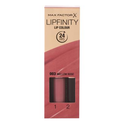 Max Factor Lipfinity 24HRS Lip Colour Šminka za ženske 4,2 g Odtenek 003 Mellow Rose