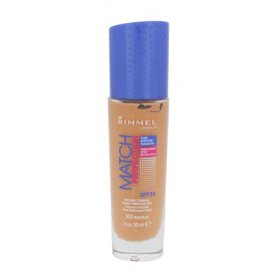 Rimmel London Match Perfection SPF20 Puder za ženske 30 ml Odtenek 303 True Nude