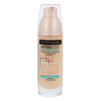 Maybelline Affinitone Mineral SPF18 Puder za ženske 30 ml Odtenek 10 Ivory