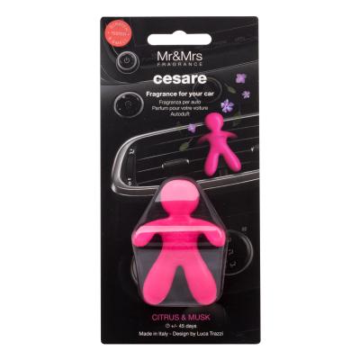 Mr&Mrs Fragrance Cesare Citrus & Musk Osvežilci za vozilo 1 kos