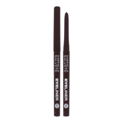 Gabriella Salvete Automatic Eyeliner Svinčnik za oči za ženske 0,28 g Odtenek 02 Brown