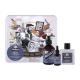 PRORASO Azur Lime Beard Wash Darilni set  šampon za brado 200 ml + balzam za brado 100 ml + olje za brado 30 ml + škatlica