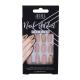 Ardell Nail Addict Premium Set umetnih nohtov z dodatki za ženske odtenek Nude Jeweled umetni nohti 24 kos + lepilo za umetne nohte 2 g + pilica za nohte 1 kos + potisnik za obnohtno kožico 1 kos