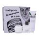 PRORASO White After Shave Balm Kit Darilni set  balzam po britju 100 ml + milo za britje 150 ml + krema pred britjem 100 ml + škatlica