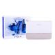 PAYOT Blue Techni Liss Concentré Darilni set  pleťové sérum 30 ml + denní pleťová péče 50 ml +oční gel Blue Techni Liss Regard 15 ml + kosmetická taška poškodovana škatla