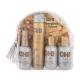 Farouk Systems CHI Keratin Darilni set  šampon Keratin Shampoo 59 ml + balzam Keratin Conditioner 59 ml + balzam brez izpiranja Keratin Leave-in Conditioner 59 ml + lak za lase Keratin Flex Finish Hair Spray 74 g + kozmetična torbica