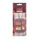 Yankee Candle Black Cherry Car Jar Viseč osvežilec za vozilo iz papirja 3 kos