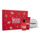 Dsquared2 Red Wood Darilni set  toaletna voda 100 ml + gel za prhanje 100 ml + drobižnica poškodovana škatla