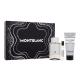 Montblanc Explorer Platinum Darilni set  parfumska voda 100 ml + gel za prhanje 100 ml + parfumska voda 7,5 ml
