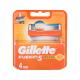 Gillette Fusion5 Power Nadomestne britvice za moške nadomestne britvice 4 kos 