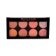 Makeup Revolution London Blush Palette Paletka 8 rdečil za ženske 12,8 g