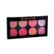 Makeup Revolution London Blush Palette Paletka 8 rdečil za ženske 12,8 g