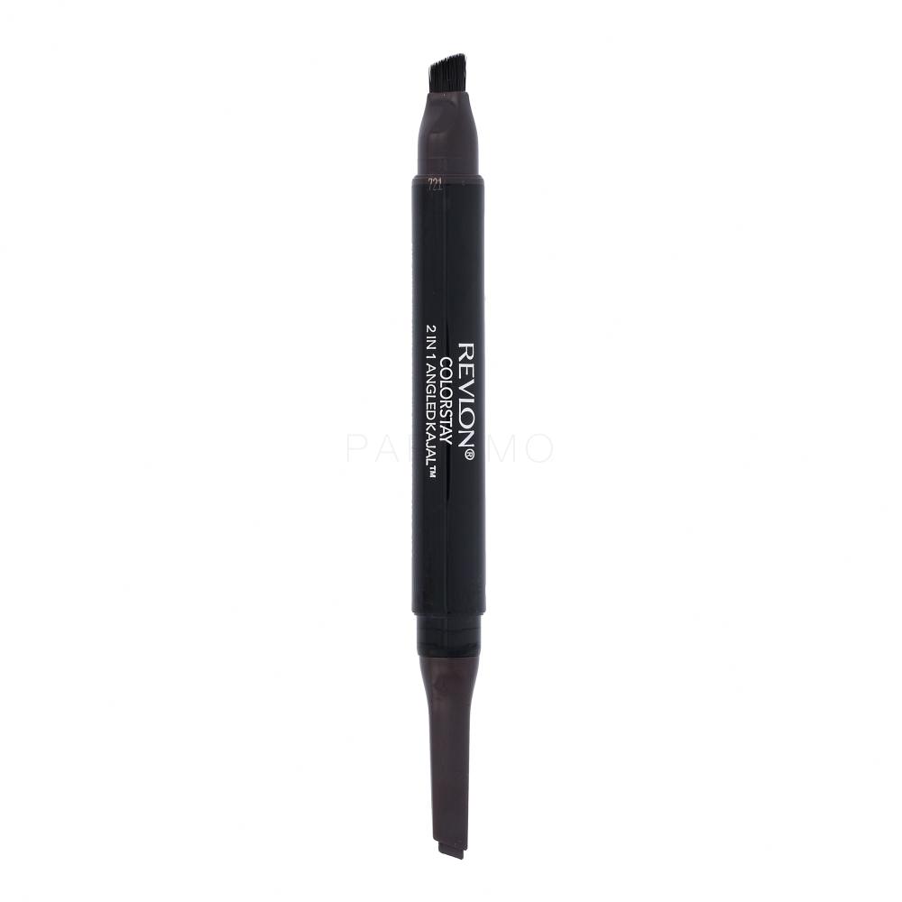 Revlon Colorstay 2 In 1 Angled Kajal Svinčnik za oči za ženske 0,28 g Odtenek 102 Fig