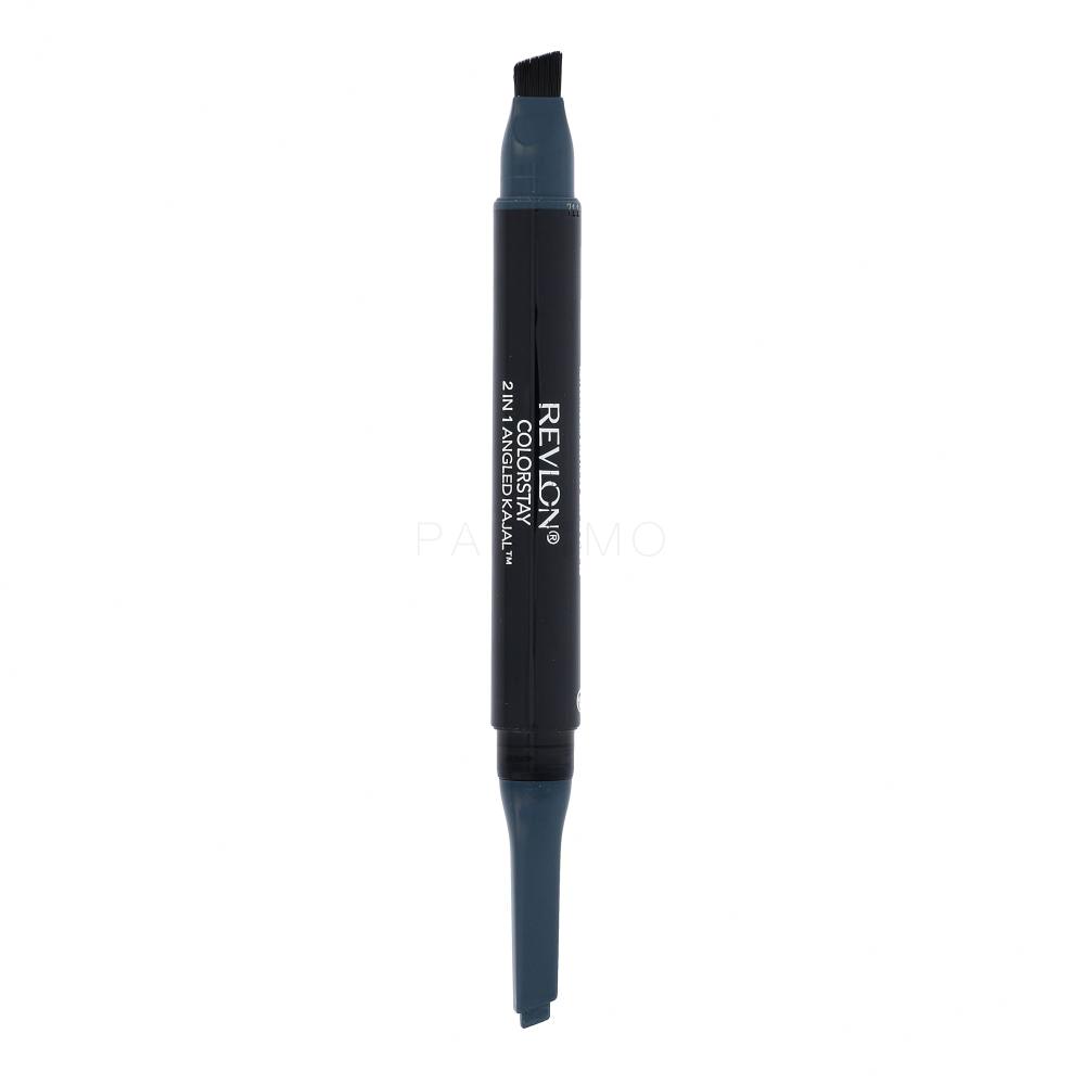 Revlon Colorstay 2 In 1 Angled Kajal Svinčnik za oči za ženske 0,28 g Odtenek 103 Evergreen