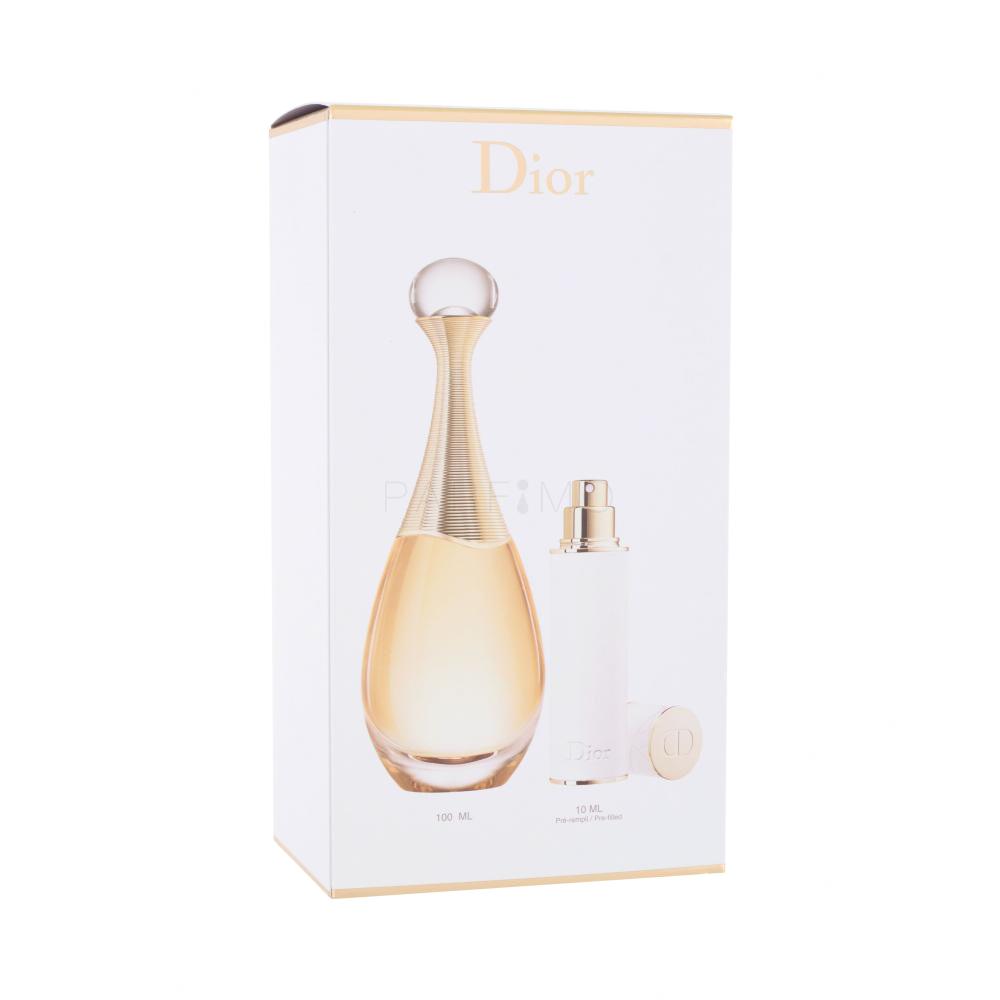 Dior J'adore Darilni set parfumska voda 100 ml + parfumska voda 10 ml